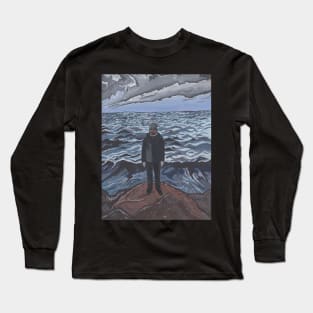 Man Stones and Sea Long Sleeve T-Shirt